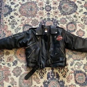 Harley davidson children's hot sale jacket